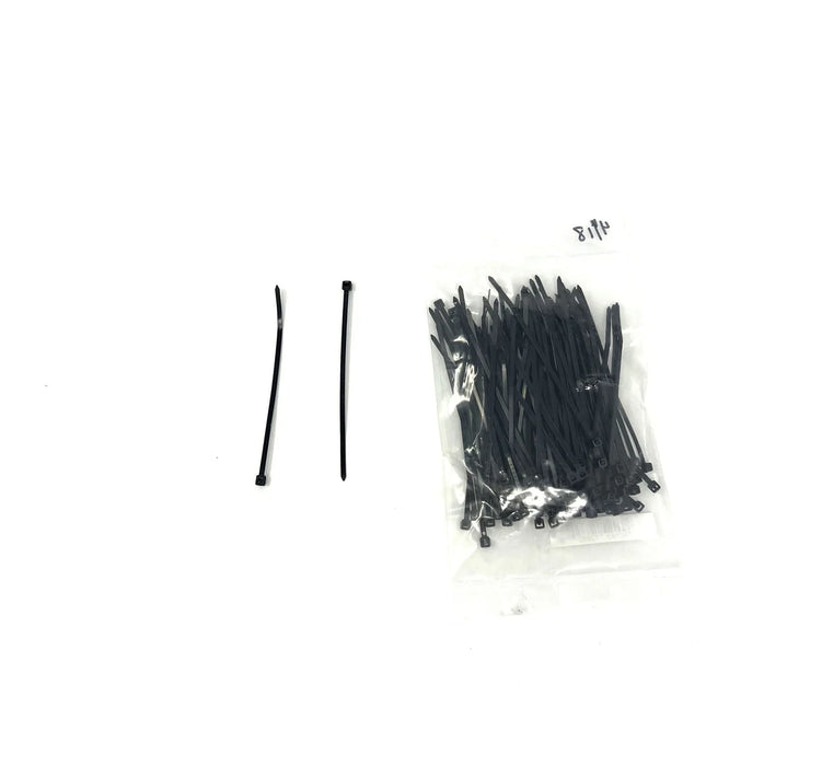 MT-RSR Cable/Zip Tie - Black, 4", 18 lb Capacity CTBL4
