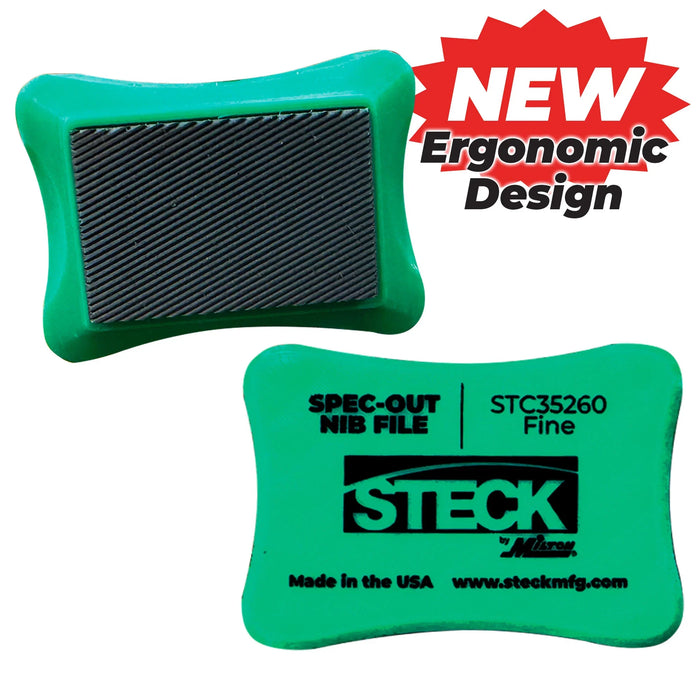Steck Coarse Or Fine Spec-Out and Paint Touch-Up Nib Files STC35250