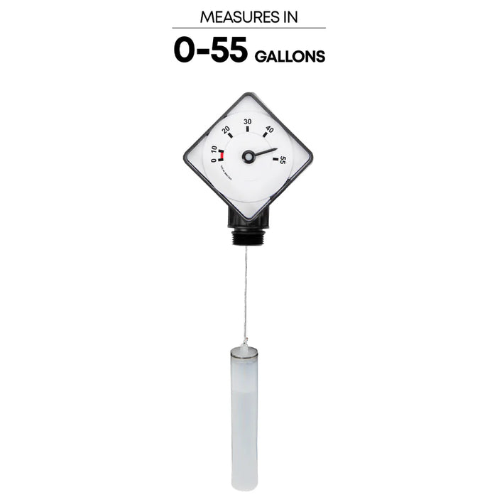 Groz Drum Oil Level Indicator, Gallons 48003