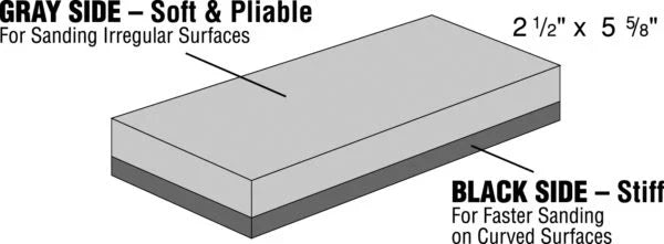 Steck Double Density Sanding Block #STC35300