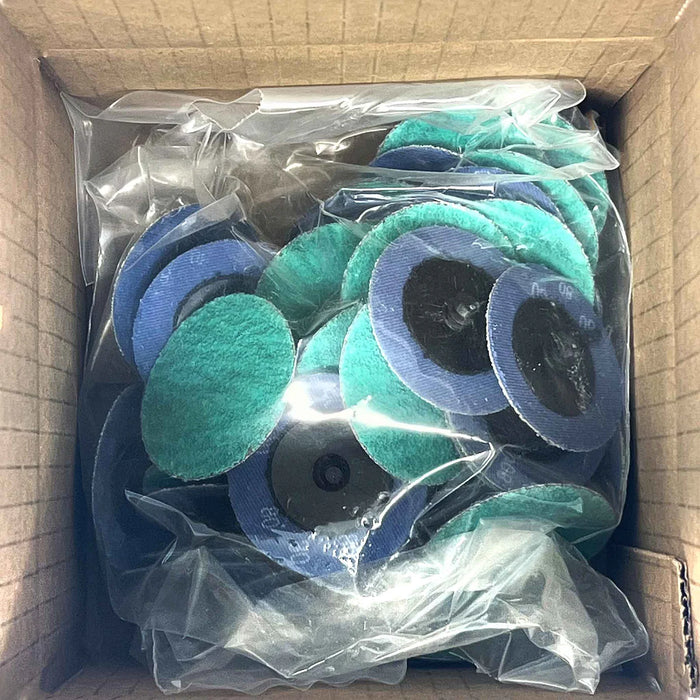 MT-RSR 2” Green Zirconia Surface ConditioningDisc W/Blue Backing 80 Grit 50PK E-12615