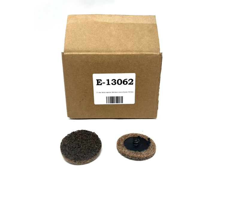 MT-RSR 2" Superior Life Discs; Coarse Brown (Pack of 50) E-13062