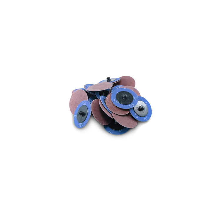 MT-RSR 2" Aluminum Oxide Surface Discs - Roloc Style 36 Grit (25 bx) E-43221