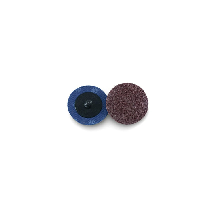 MT-RSR 2" Aluminum Oxide Surface Discs - Roloc Style 50 Grit (25 bx) E-43222