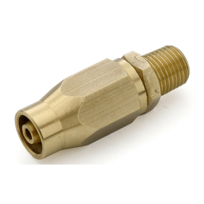 BluBird Fast Fix - 3/8" Air Hose Assembly Repair Fitting - w/ 1/4" MNPT Fixed FFFX38-1