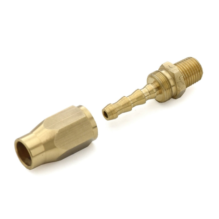 BluBird Fast Fix - 3/8" Air Hose Assembly Repair Fitting - w/ 1/4" MNPT Fixed FFFX38-1