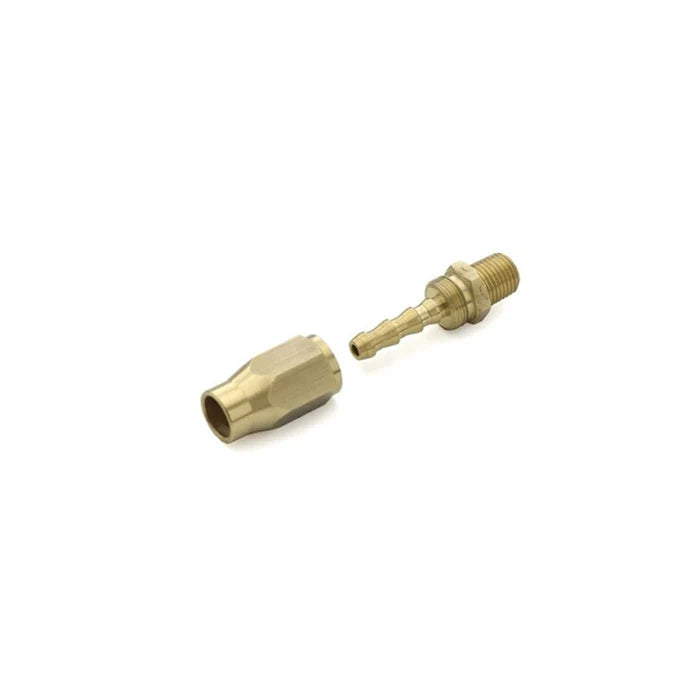 MT-RSR Fast Fix Fitting - ID 3/8", 1/4" Barb, 1/4" MNPT FFFX38