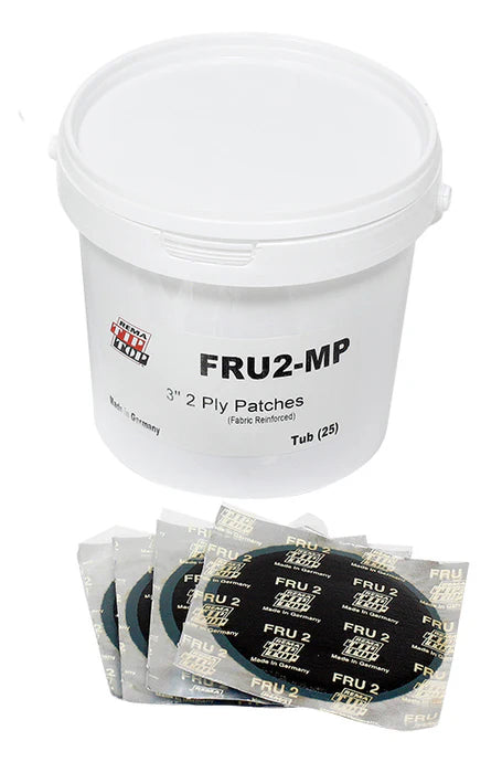 MT-RSR Rema FRU2-MP Universal Patch, 3-1/4" Round, 1 Ply (25 unit bucket) REM-FRU2-MP
