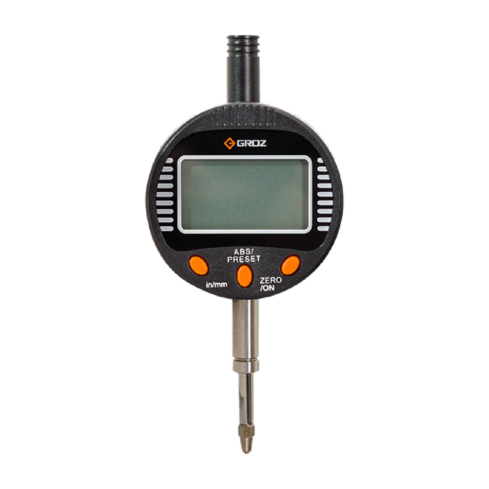 Groz Digital Indicator, with 8mm Stem, 0-0.5" 16221