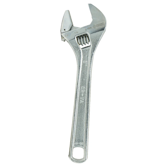 Groz Adjustable Wrench - 6", 8", 10", or 12" Long 31752