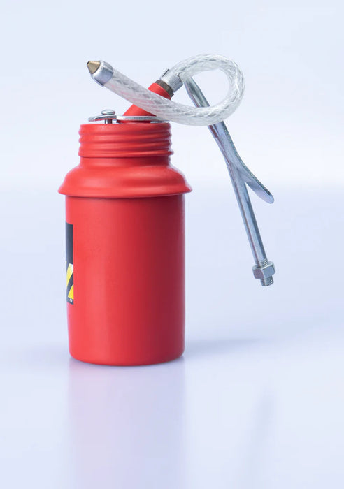PROLUBE Steel Pistol Type Oil Can, Rigid and Flexible Spout, No Base 42231