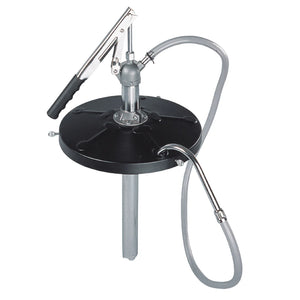 Groz Lubrication Oil Dispenser Pump, with 4 Foot Soft PVC Hose 44150