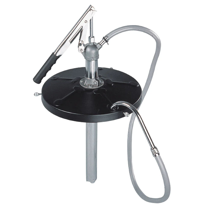 Groz Lubrication Oil Dispenser Pump, with 4 Foot Soft PVC Hose 44150