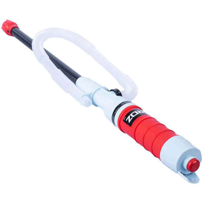 Groz Battery Operated Self Priming Liquid Transfer Pump for Diesel, Kerosene, and Light Oils 44410