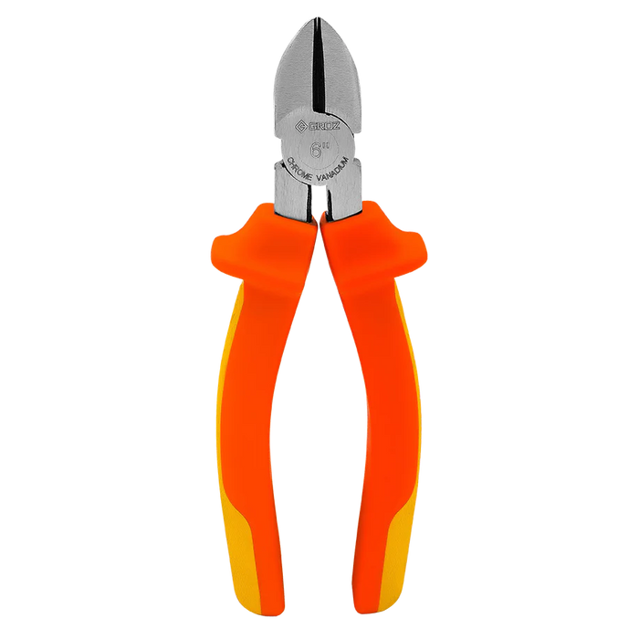Groz Chrome Side/Diagonal Cutting Pliers, 6" or 7" 31550