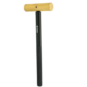 Groz Brass Hammer with Black Oxidized Aluminum Handle, 3 lb. 32493