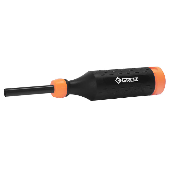 Groz Standard Screwdriver with 7 Double-Ended Interchangeable Steel Bits 33712