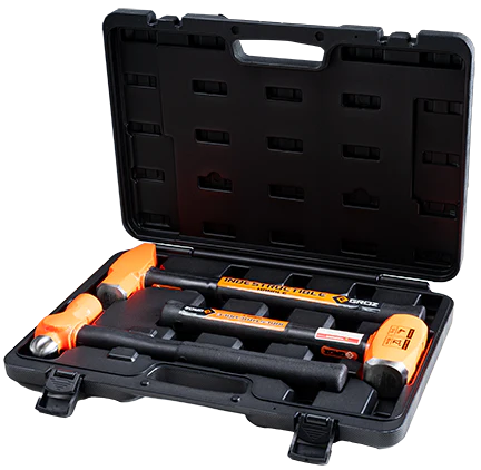 Groz 3 Piece Indestructible Handle Hammer Kit 34576