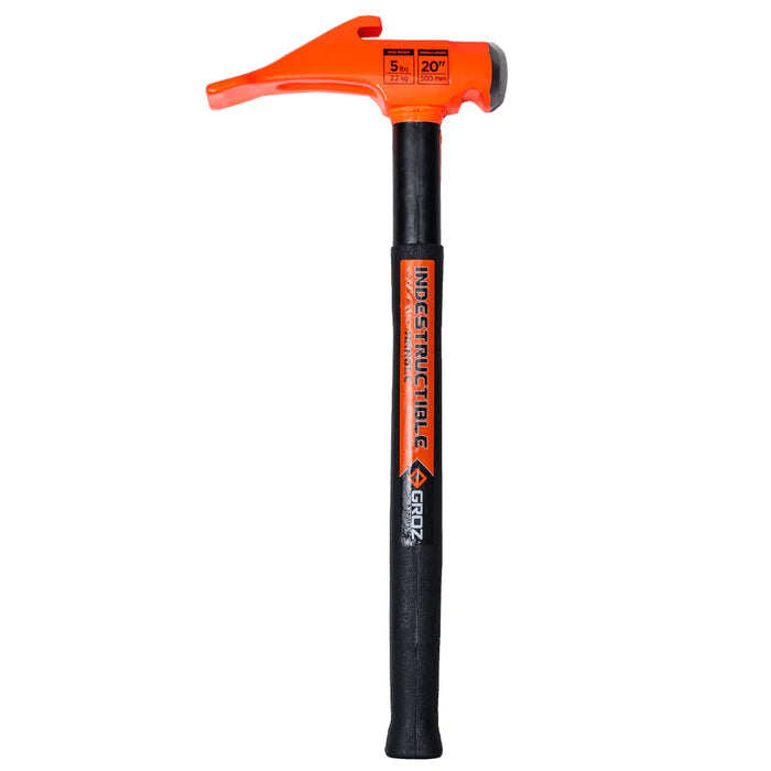 Groz 20" Indestructible Handle Tire Bead Breaker Hammer, 5 lb. 34750