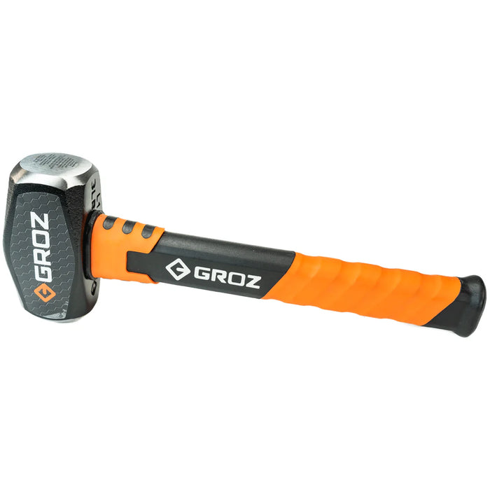 Groz 11" Drilling Hammer with Fiberglass Handle, 3 lb. 36561