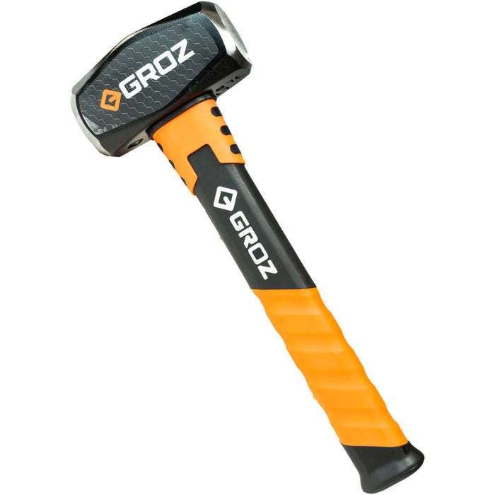 Groz 11" Drilling Hammer with Fiberglass Handle, 3 lb. 36561