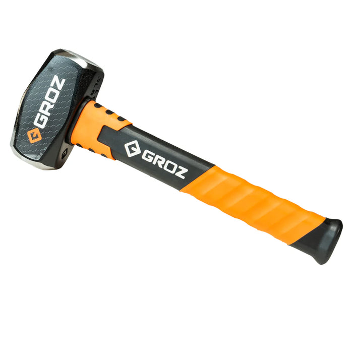 Groz 11" Drilling Hammer with Fiberglass Handle, 3 lb. 36561