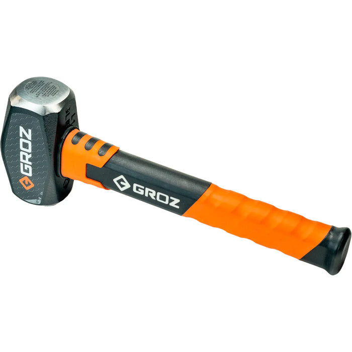 Groz 11" Drilling Hammer with Fiberglass Handle, 3 lb. 36561