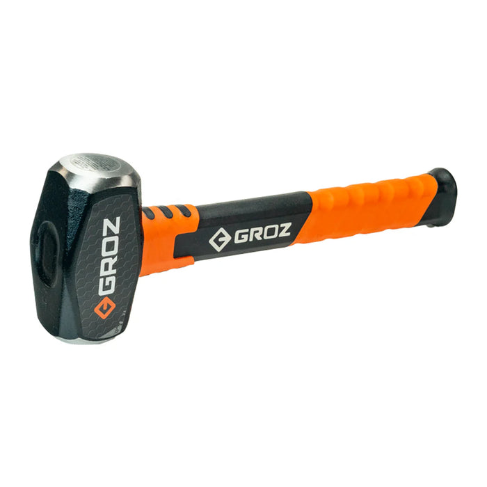 Groz 11" Drilling Hammer with Fiberglass Handle, 3 lb. 36561