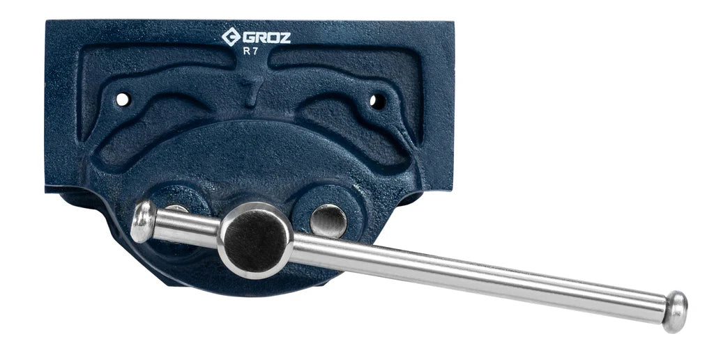 Groz Rapid Action Woodworking Vise, 7 inch, with Toe-In, Cast Iron 39011