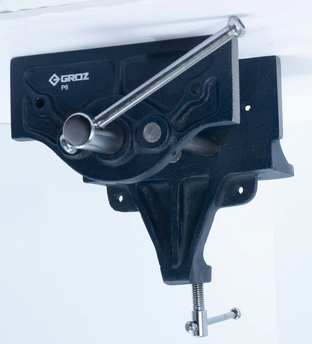 Groz Quick Release Woodworking Vise, 9", with Toe-In, Cast Iron 39009