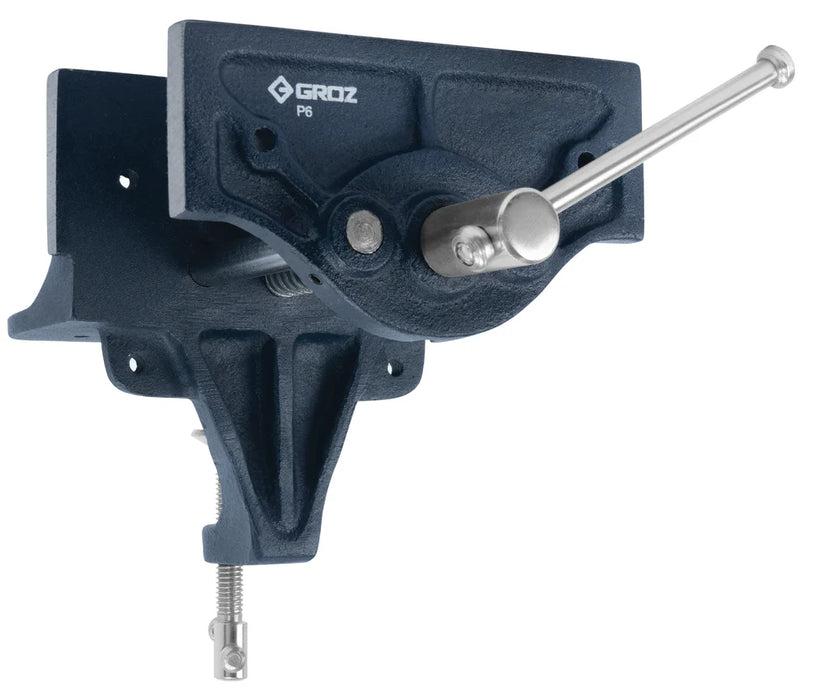 Groz Quick Release Woodworking Vise, 9", with Toe-In, Cast Iron 39009