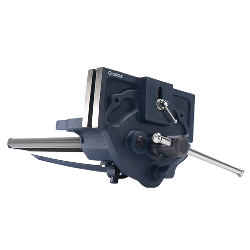 Groz Quick Release Woodworking Vise, 9", with Toe-In, Cast Iron 39009