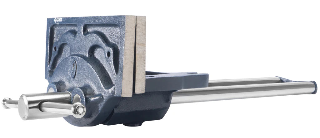 Groz Rapid Action Woodworking Vise, 9", with Toe-In, Cast Iron 39012