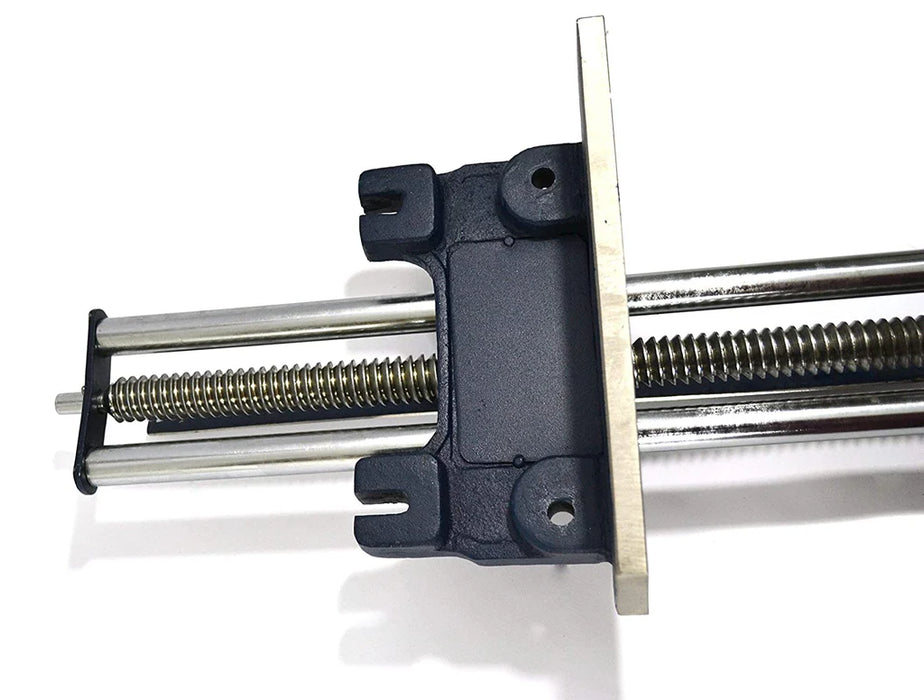 Groz 10.5" Quick Release Woodworking Vise, Cast Iron, “Toe-in" Feature 39014