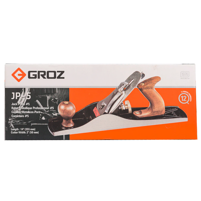 Groz Smoothing Jack Plane with Smooth Base 39702