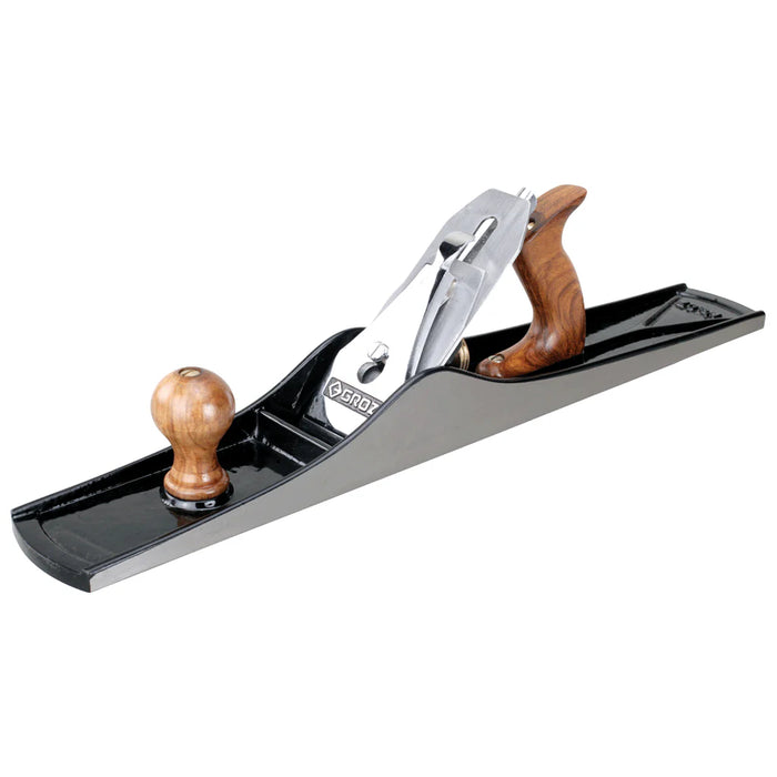 Groz Jointer Bench Plane with Smooth Base, Adjustable Hand Planer 39704