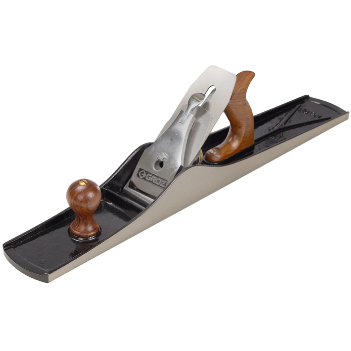 Groz Jointer Bench Plane with Smooth Base, Adjustable Hand Planer 39704