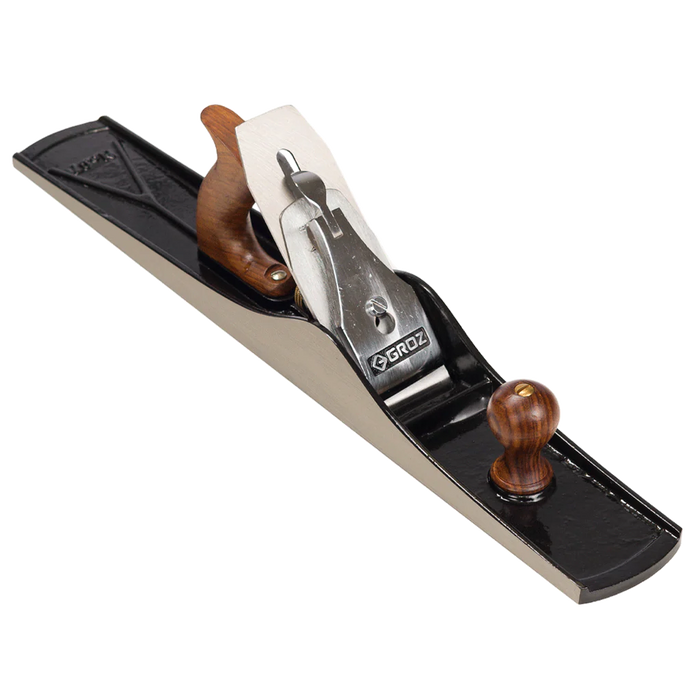 Groz Jointer Bench Plane with Smooth Base, Adjustable Hand Planer 39704