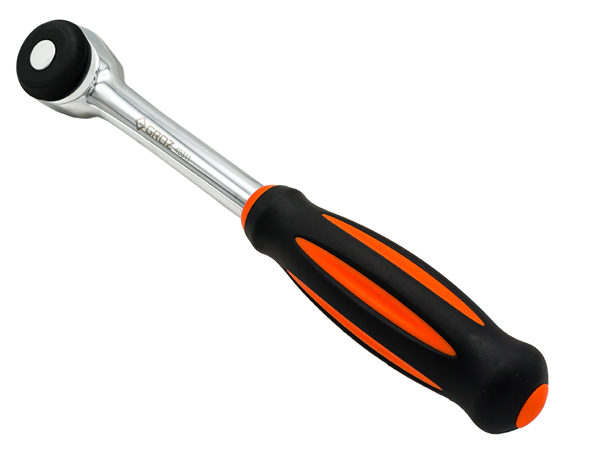 Groz Dual Drive Ratchet Handle, 1/2" Drive, with Quick Release 40311
