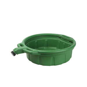 Groz Antifreeze Drain Pan, 4.25 Gallon (16 Liter) Capacity, with Spout Cap, Green Color 41961
