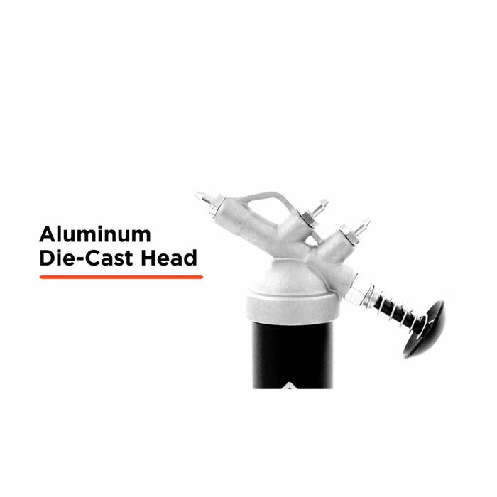 Groz PROLUBE Mini Push Type Grease Gun with Steel Barrel 43105