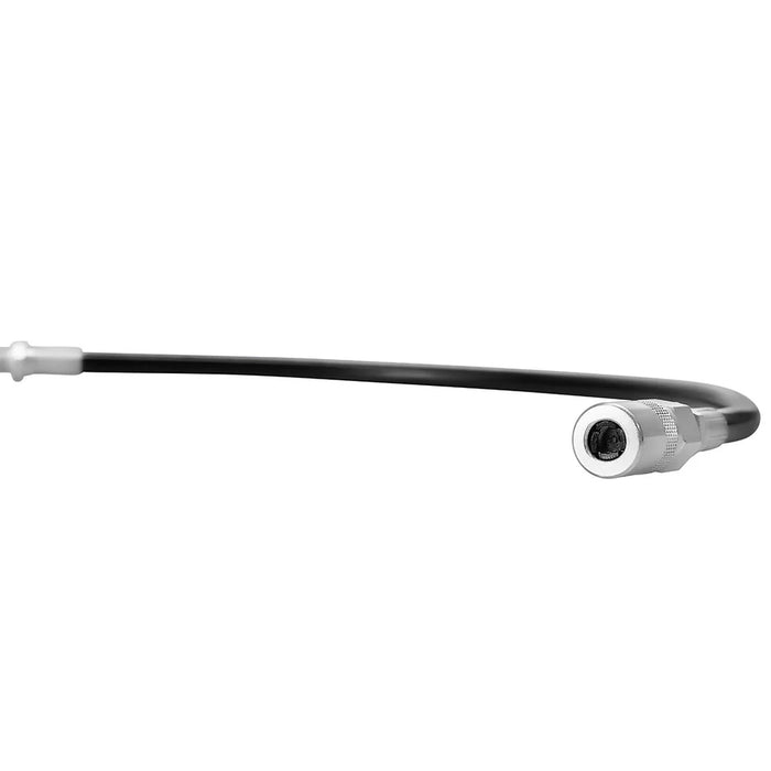 PROLUBE Flexible Grease Gun Hose with 4 Jaw Coupler, 12" or 18" 43650