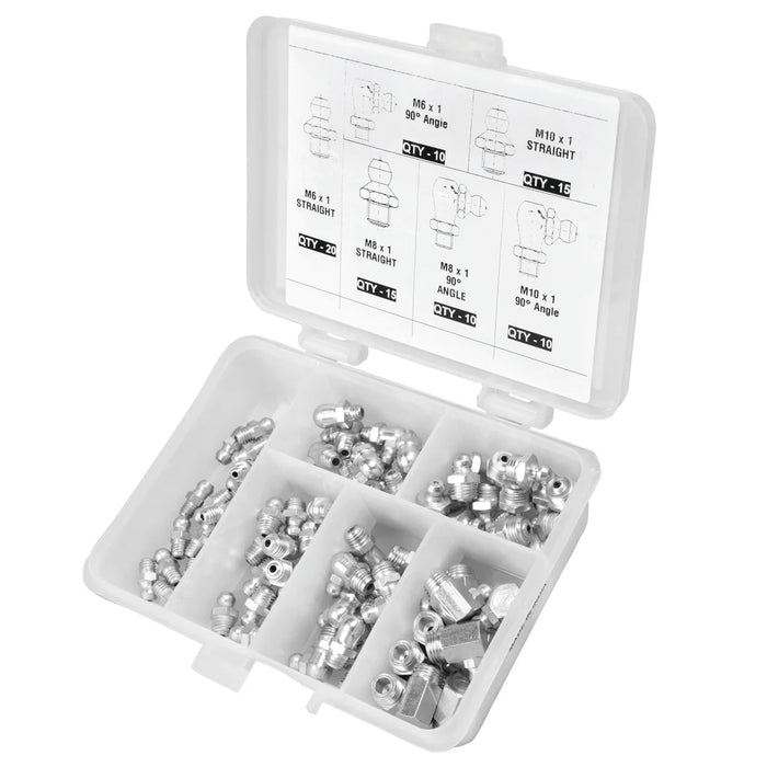 PROLUBE 80 Piece Metric Grease Fitting Set 43973