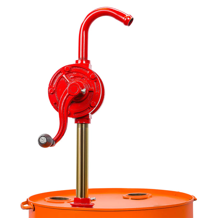Groz Dual Directional Rotary Barrel Pump, 3 piece Rigid or Telescopic Suction Tube 44052