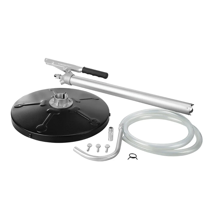 Groz Lubrication Oil Dispenser Pump, with 4 Foot Soft PVC Hose 44150