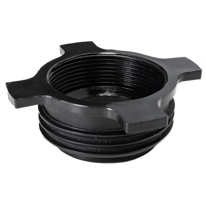 Groz Drum Bung Adapter, 2" Fine Male to 2" Coarse Thread 44386