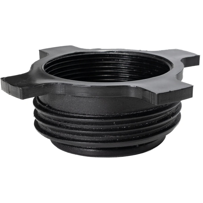 Groz Drum Bung Adapter, 2" Fine Male to 2" Coarse Thread 44386