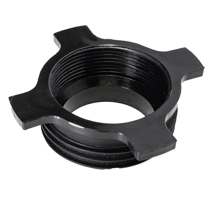 Groz Drum Bung Adapter, 2" Fine Male to 2" Coarse Thread 44386