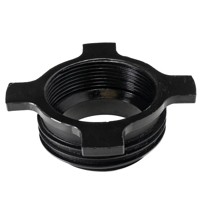 Groz Drum Bung Adapter, 2" Fine Male to 2" Coarse Thread 44386