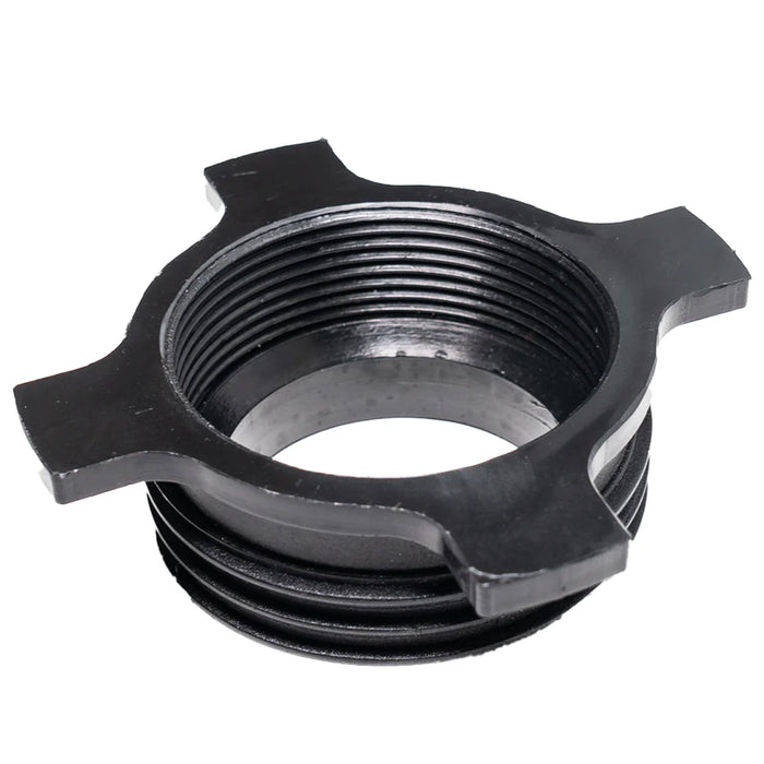 Groz Drum Bung Adapter, 2" Fine Male to 2" Coarse Thread 44386